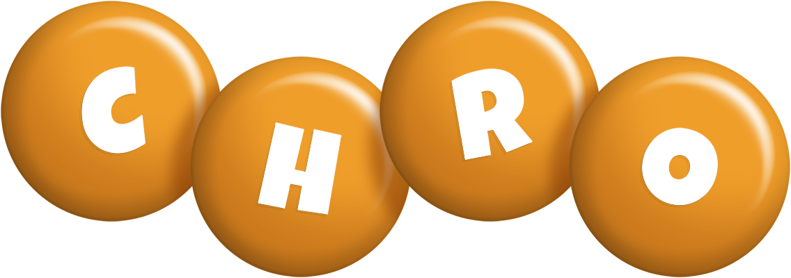 Chro candy-orange logo