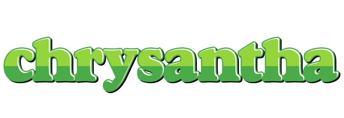 Chrysantha apple logo