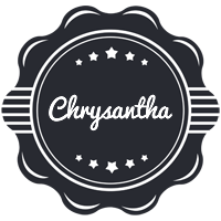 Chrysantha badge logo