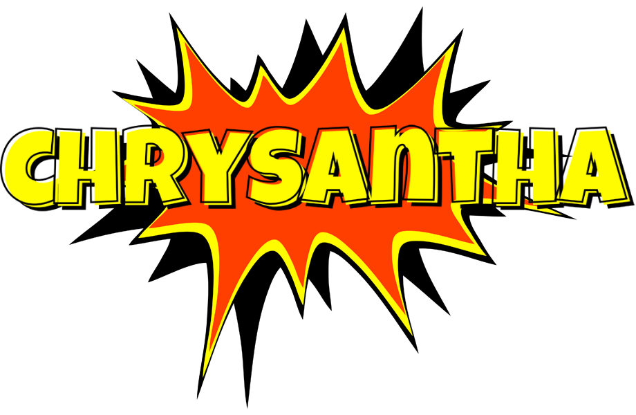 Chrysantha bazinga logo