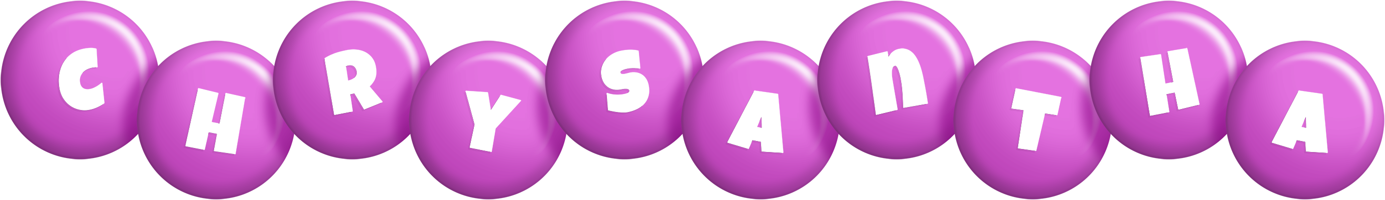 Chrysantha candy-purple logo