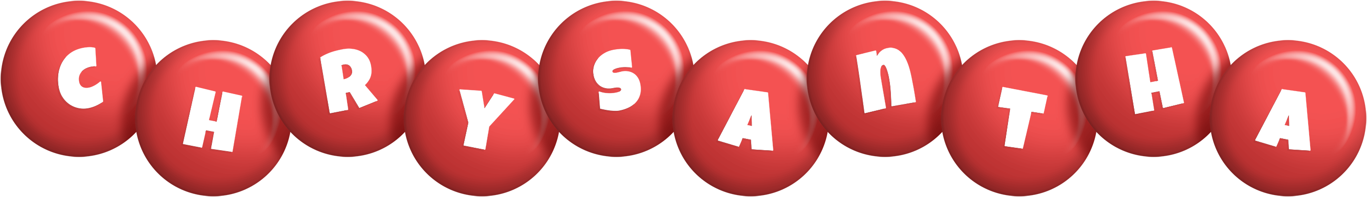 Chrysantha candy-red logo