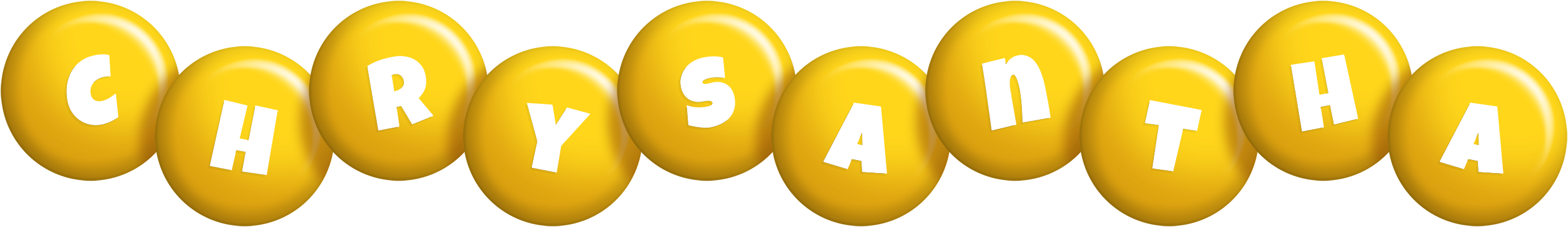 Chrysantha candy-yellow logo