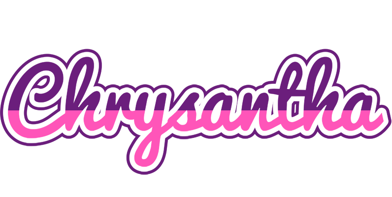Chrysantha cheerful logo