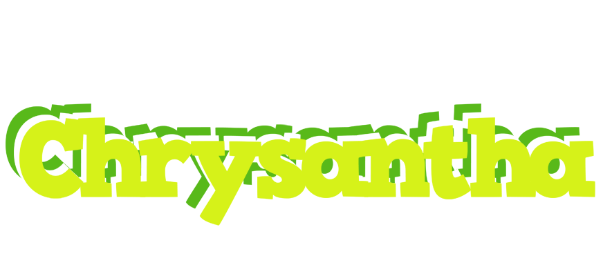 Chrysantha citrus logo