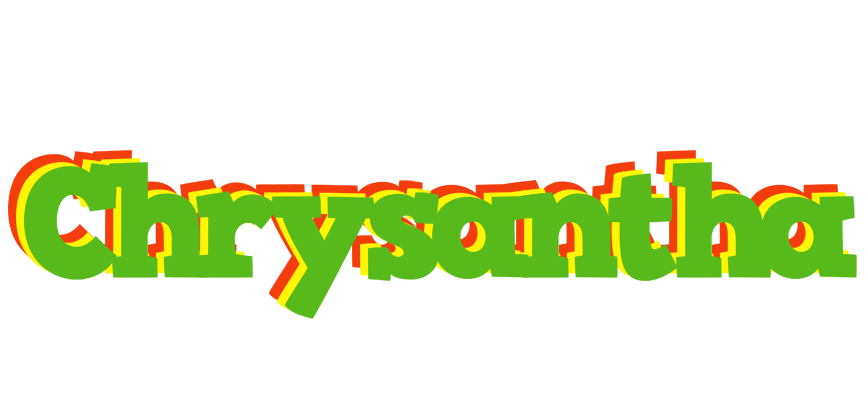Chrysantha crocodile logo