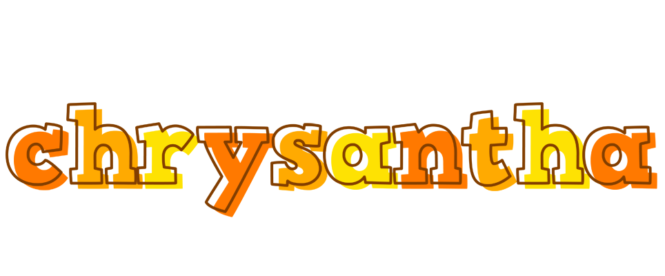 Chrysantha desert logo