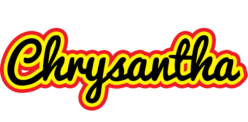 Chrysantha flaming logo