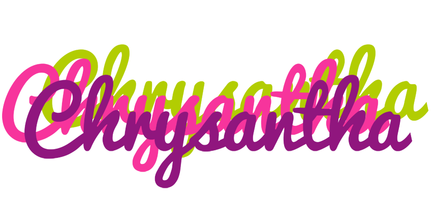 Chrysantha flowers logo