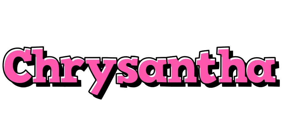 Chrysantha girlish logo