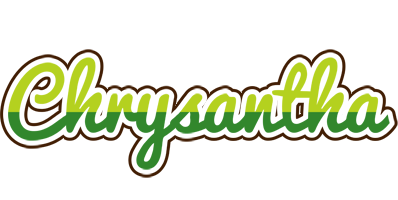 Chrysantha golfing logo