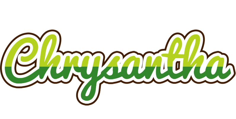 Chrysantha golfing logo
