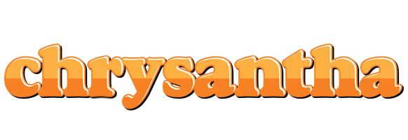 Chrysantha orange logo