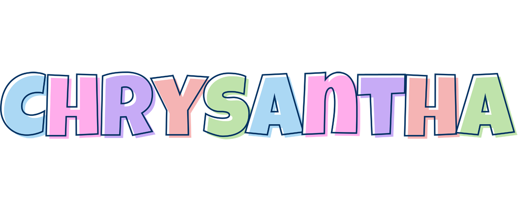 Chrysantha pastel logo