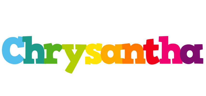 Chrysantha rainbows logo