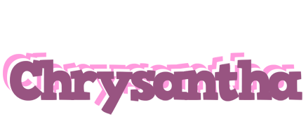 Chrysantha relaxing logo