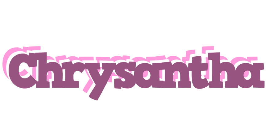 Chrysantha relaxing logo