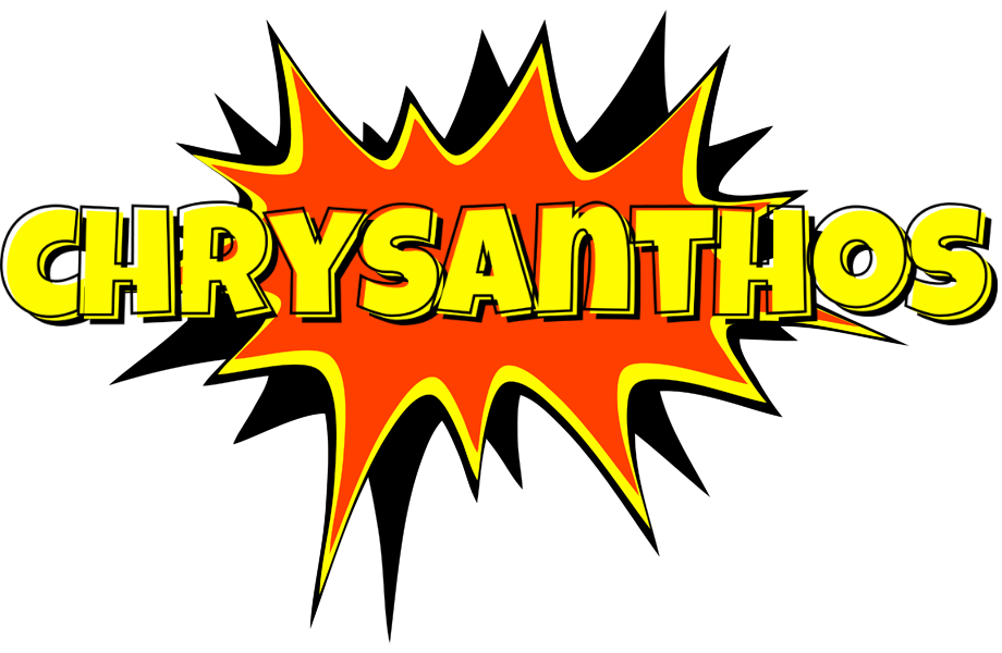 Chrysanthos bazinga logo