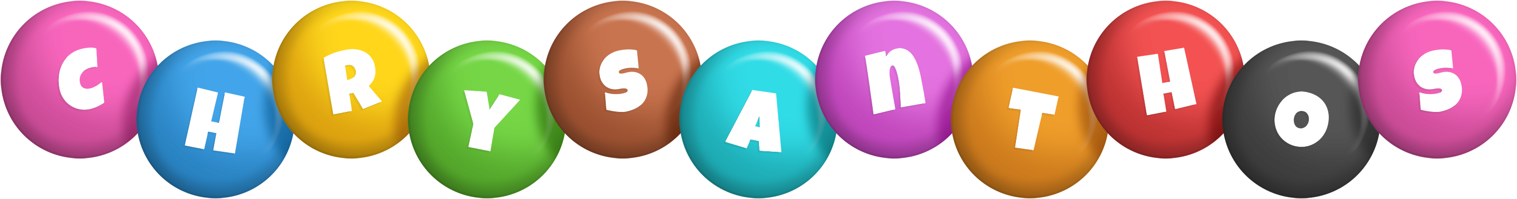 Chrysanthos candy logo
