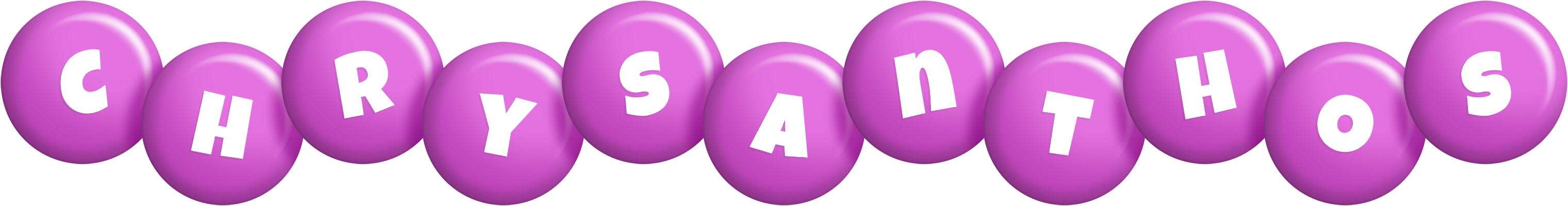 Chrysanthos candy-purple logo