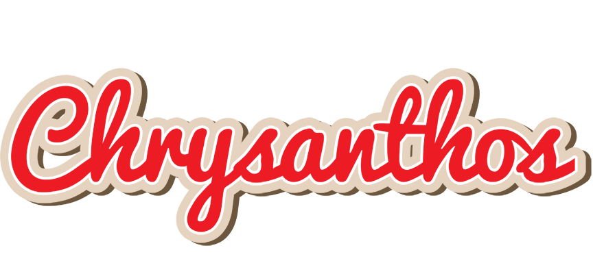 Chrysanthos chocolate logo