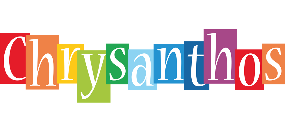 Chrysanthos colors logo
