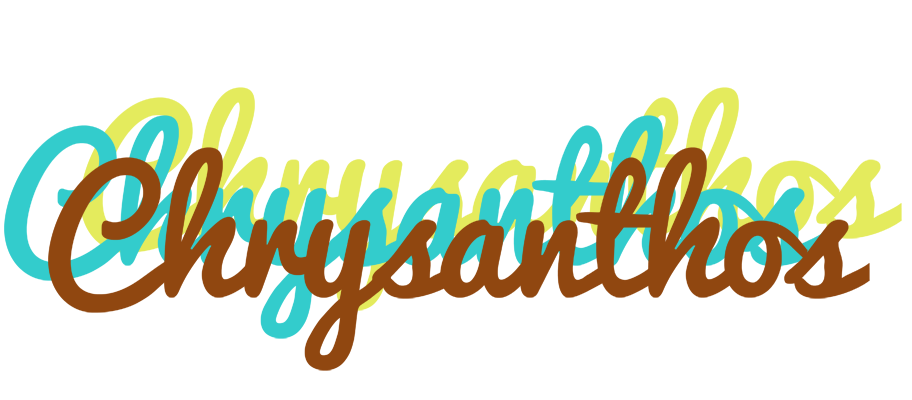 Chrysanthos cupcake logo