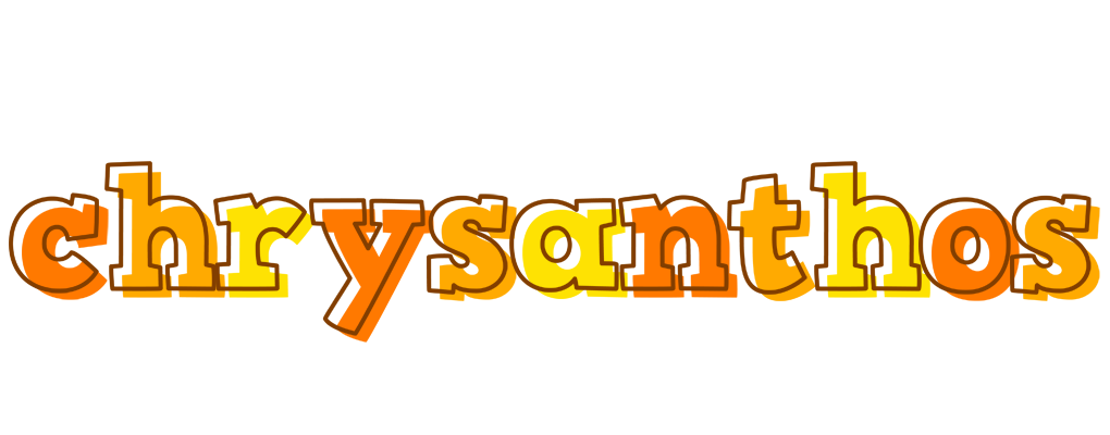 Chrysanthos desert logo