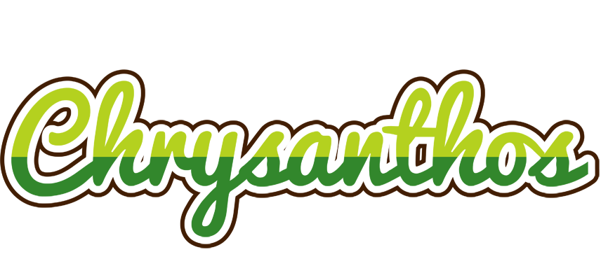 Chrysanthos golfing logo