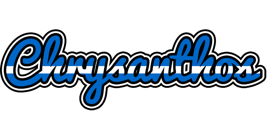 Chrysanthos greece logo