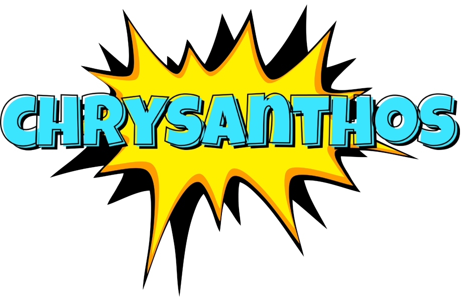 Chrysanthos indycar logo