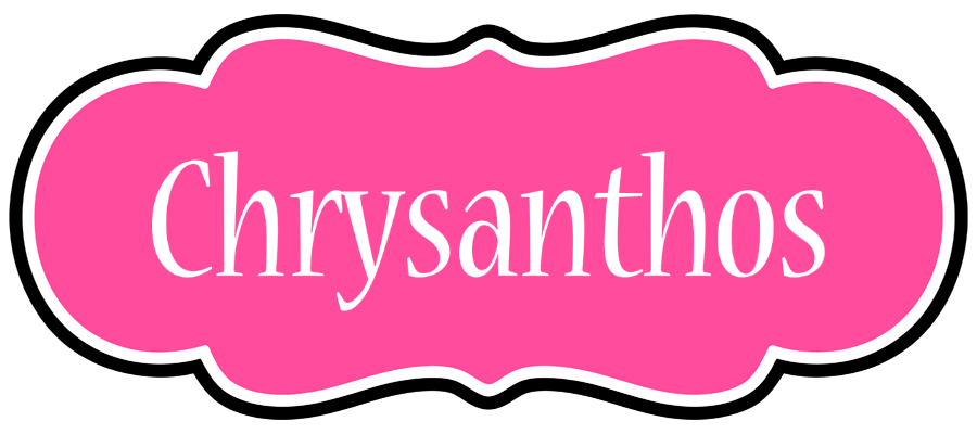 Chrysanthos invitation logo