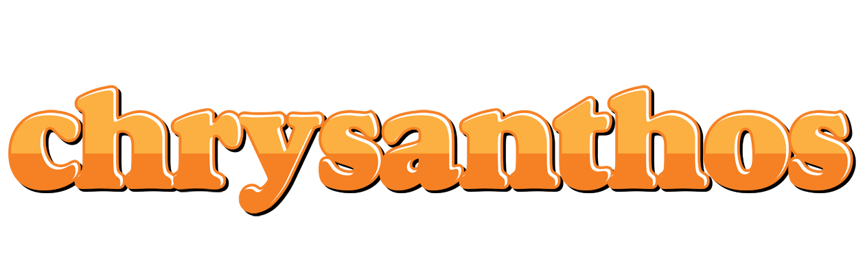 Chrysanthos orange logo