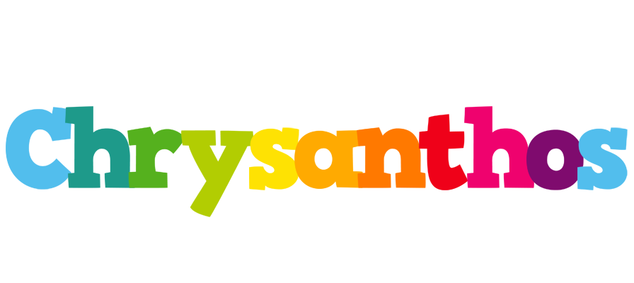 Chrysanthos rainbows logo