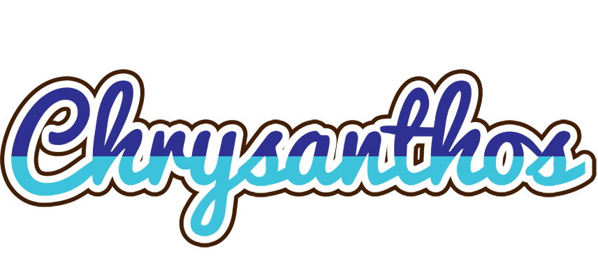 Chrysanthos raining logo