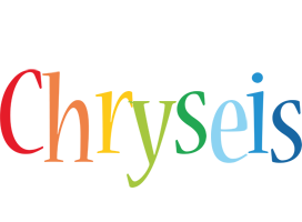 Chryseis birthday logo