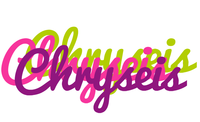 Chryseis flowers logo
