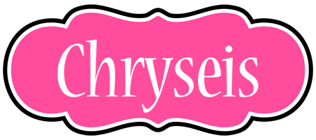 Chryseis invitation logo