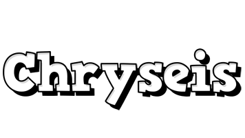 Chryseis snowing logo