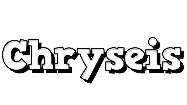 Chryseis snowing logo