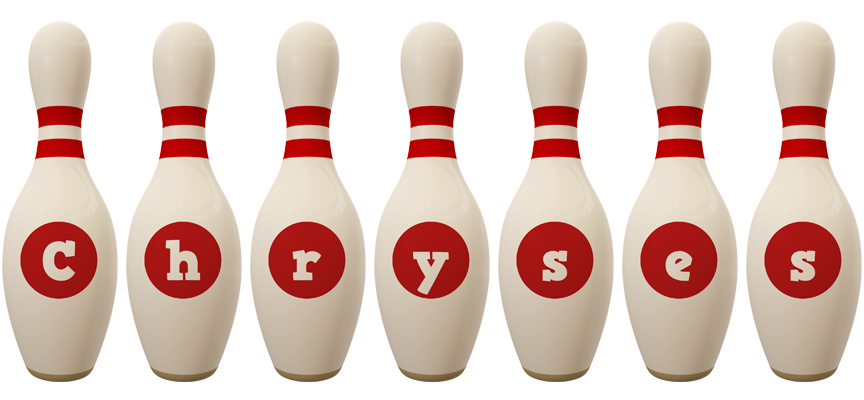 Chryses bowling-pin logo