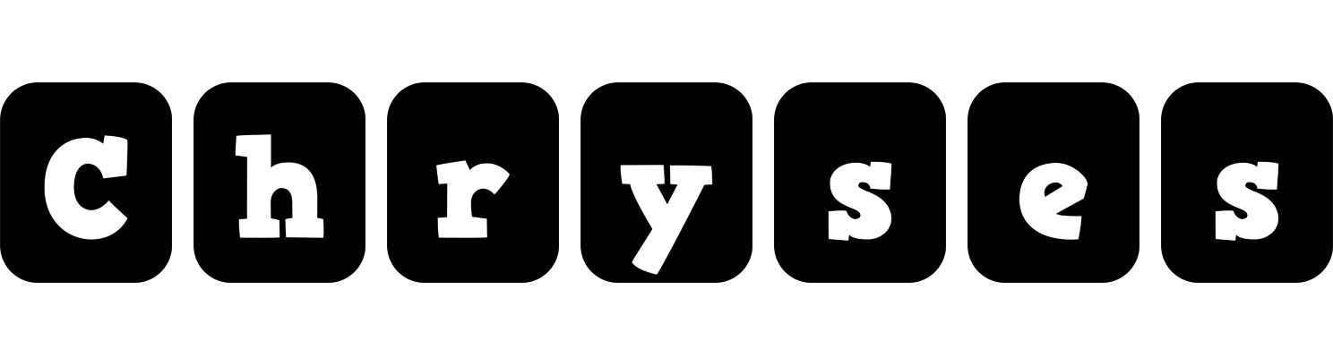 Chryses box logo