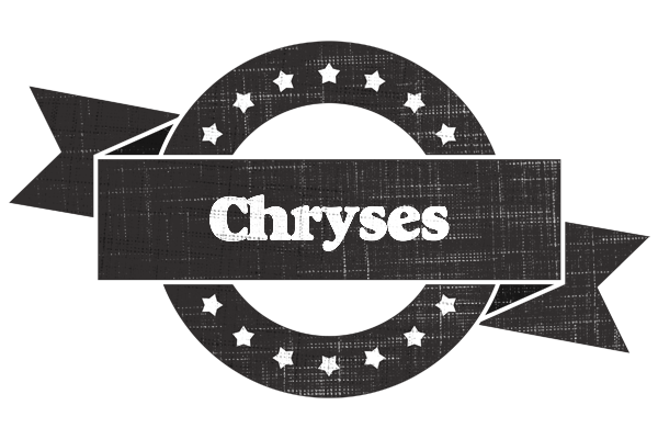 Chryses grunge logo
