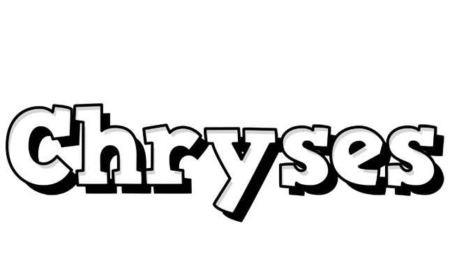 Chryses snowing logo
