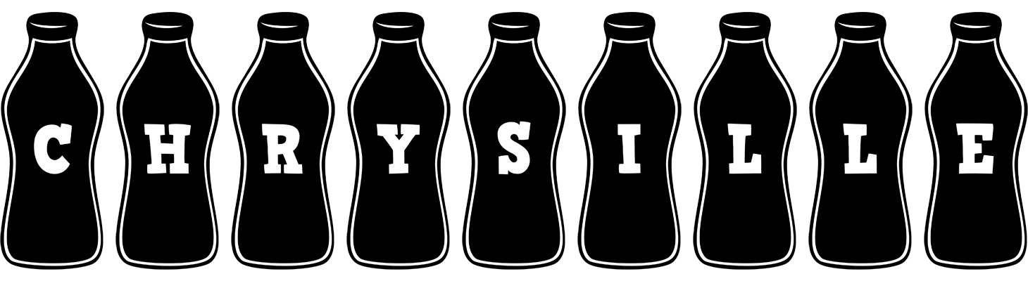 Chrysille bottle logo