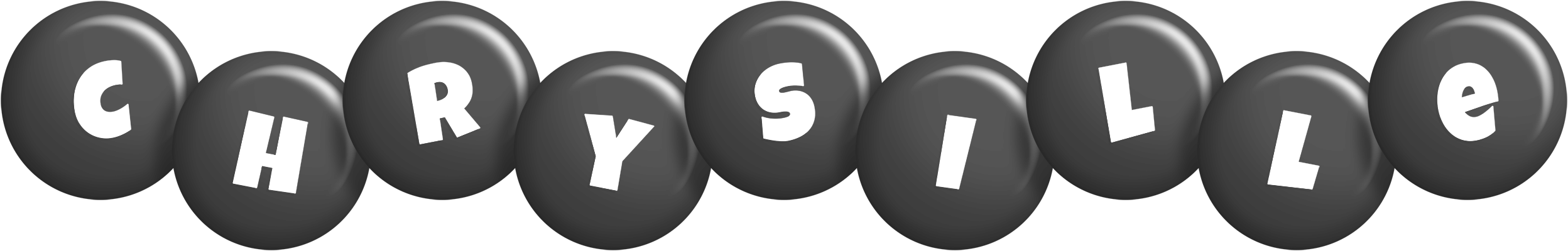 Chrysille candy-black logo
