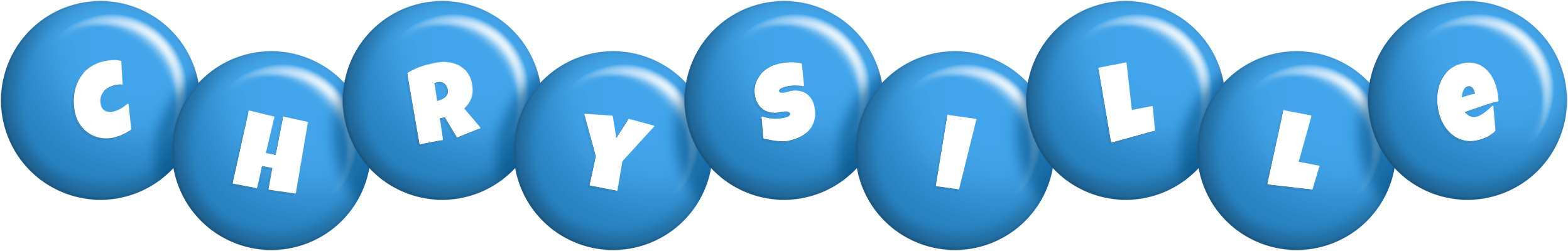 Chrysille candy-blue logo