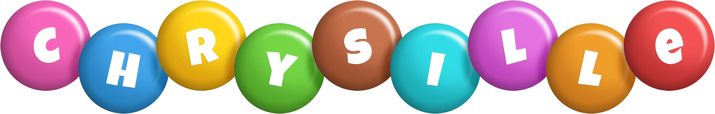 Chrysille candy logo