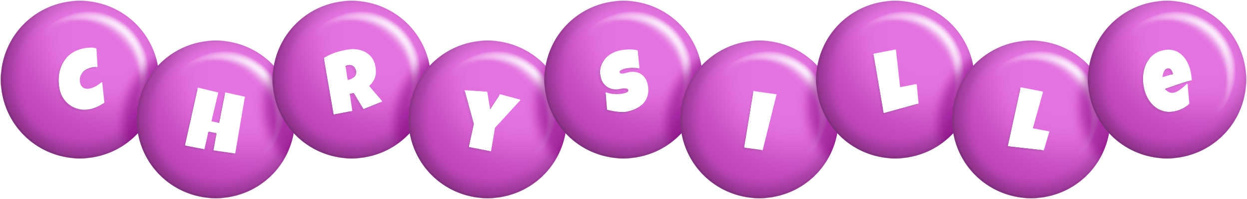 Chrysille candy-purple logo