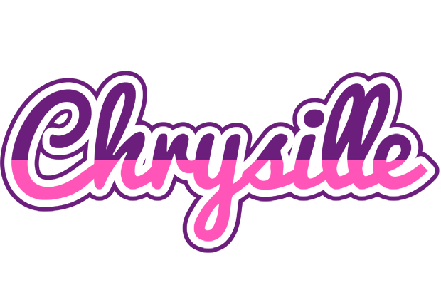 Chrysille cheerful logo
